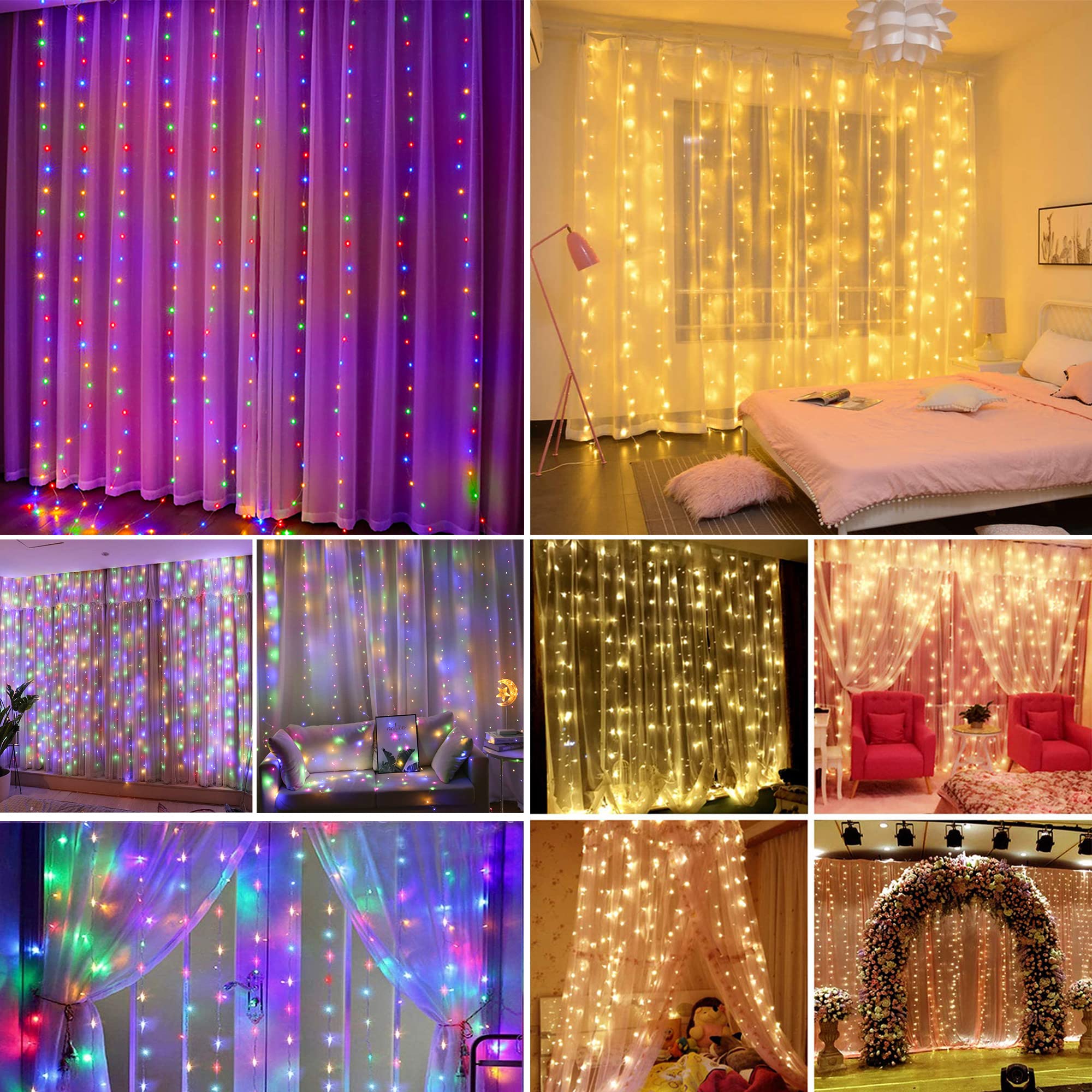 Amazon.co.jp: LEDイルミネーションライト 16色 TPEフレキシブル素材